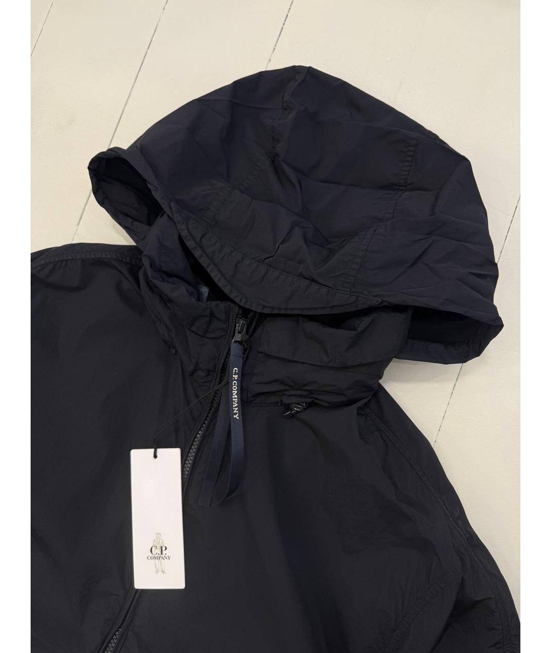 CP COMPANY Темно-синяя полиамидовая куртка, фото 6