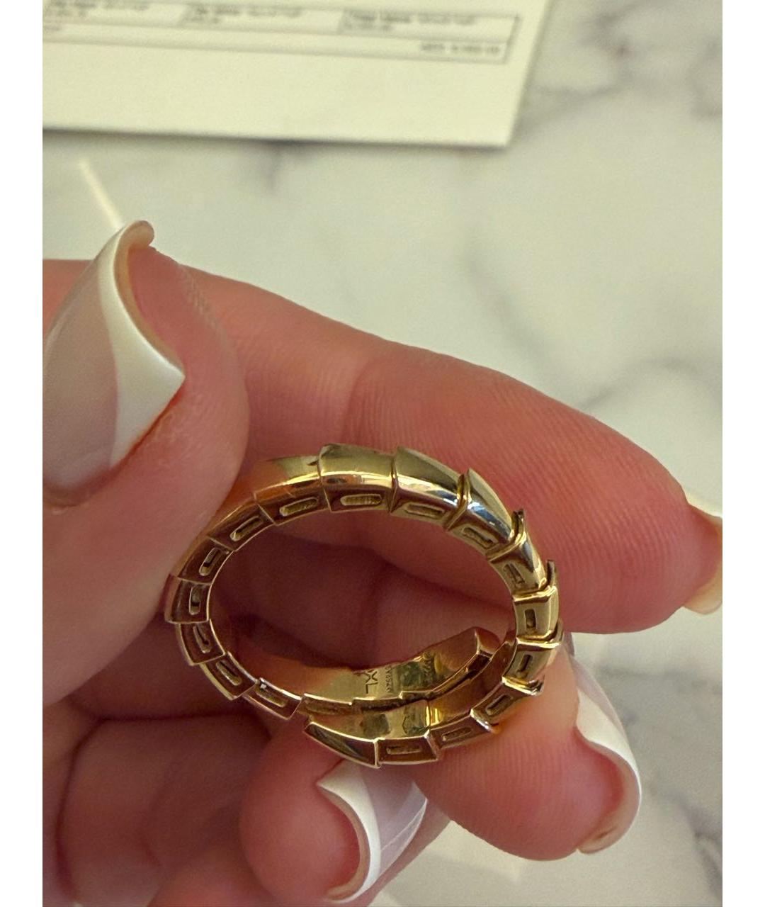 BVLGARI Золотое кольцо из желтого золота, фото 2