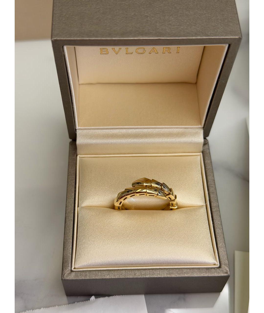 BVLGARI Золотое кольцо из желтого золота, фото 7