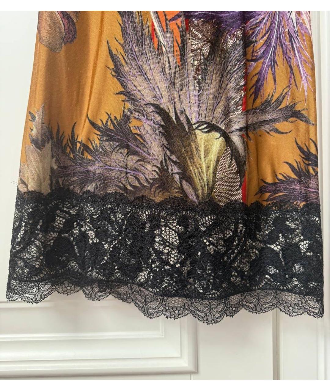 ROBERTO CAVALLI Мульти повседневное платье, фото 3