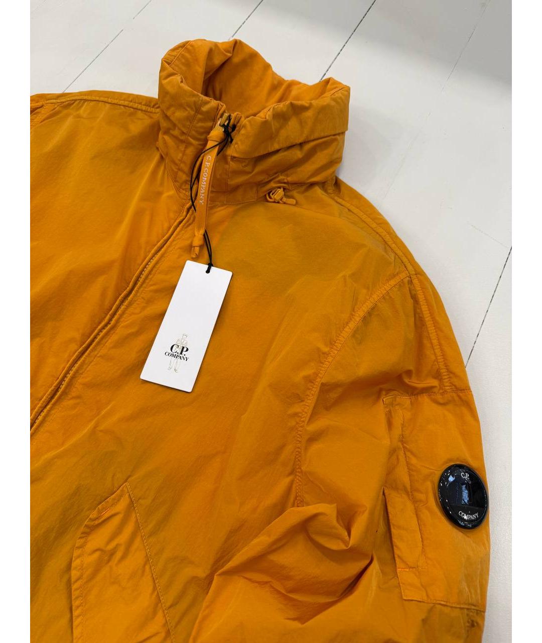 CP COMPANY Оранжевая полиамидовая куртка, фото 2