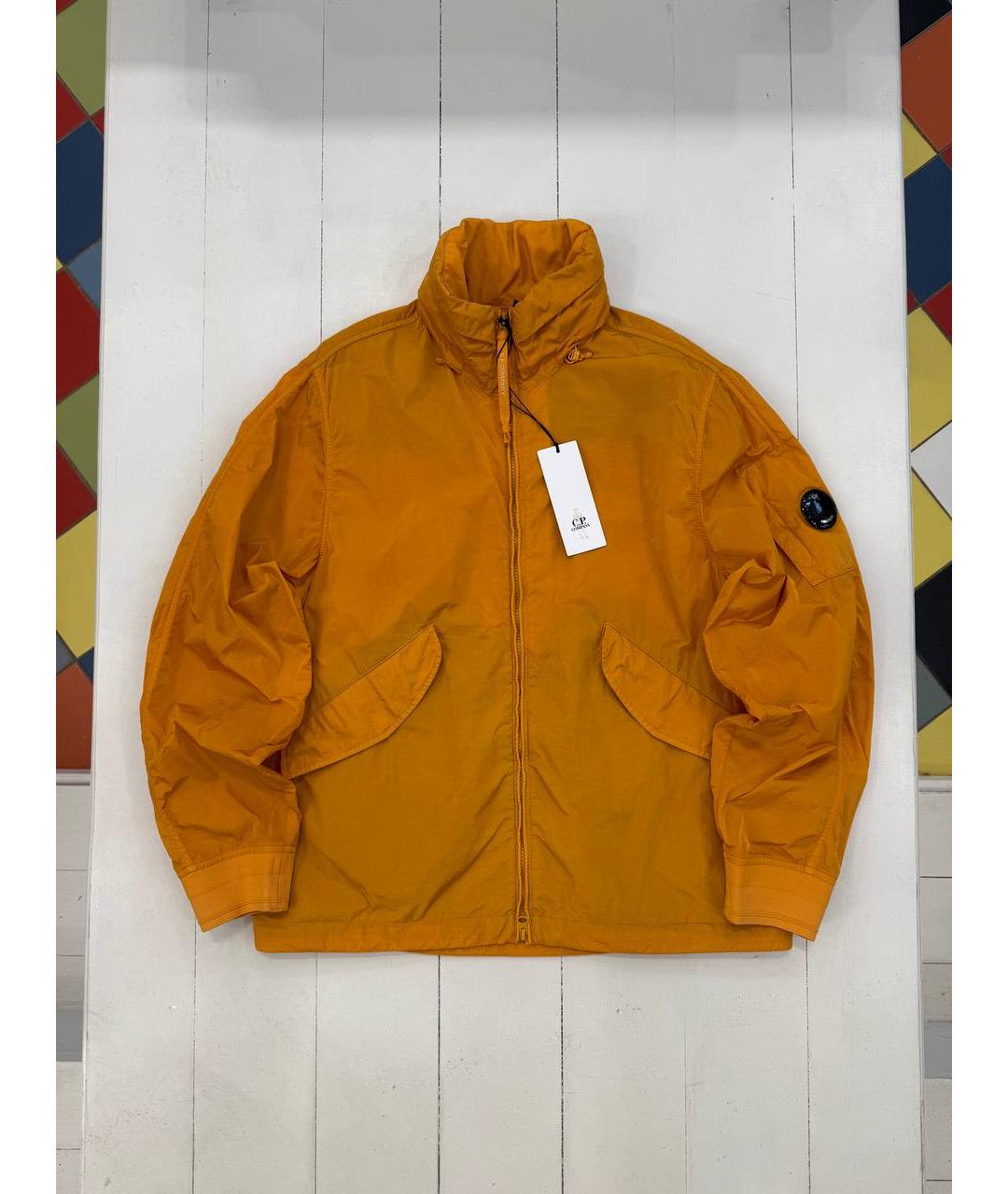 CP COMPANY Оранжевая полиамидовая куртка, фото 7