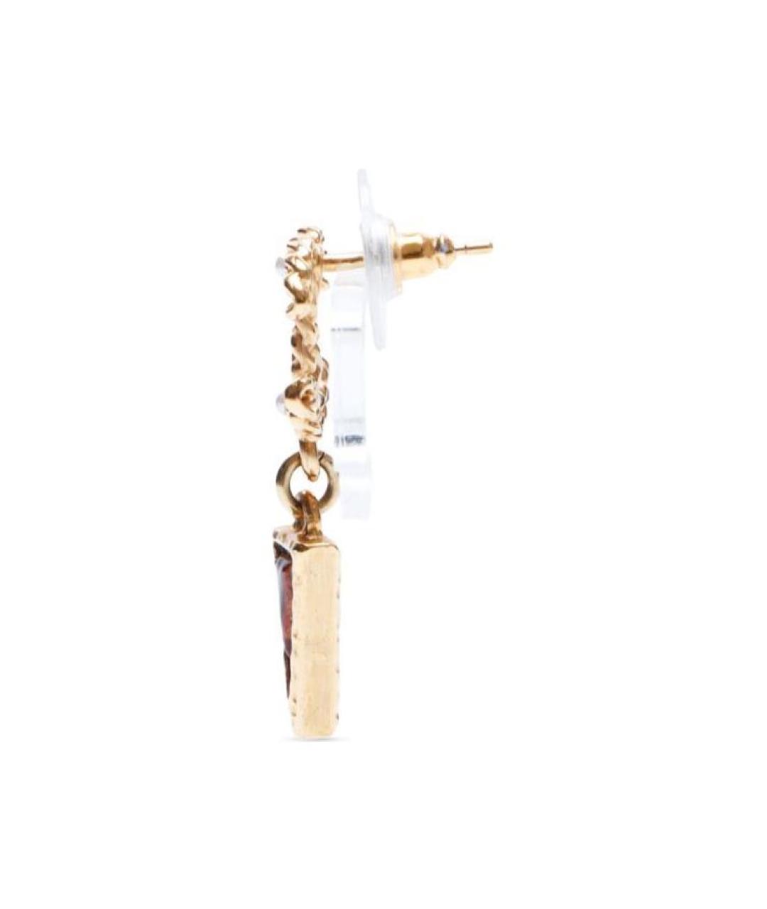 CHANEL Золотые серьги, фото 3