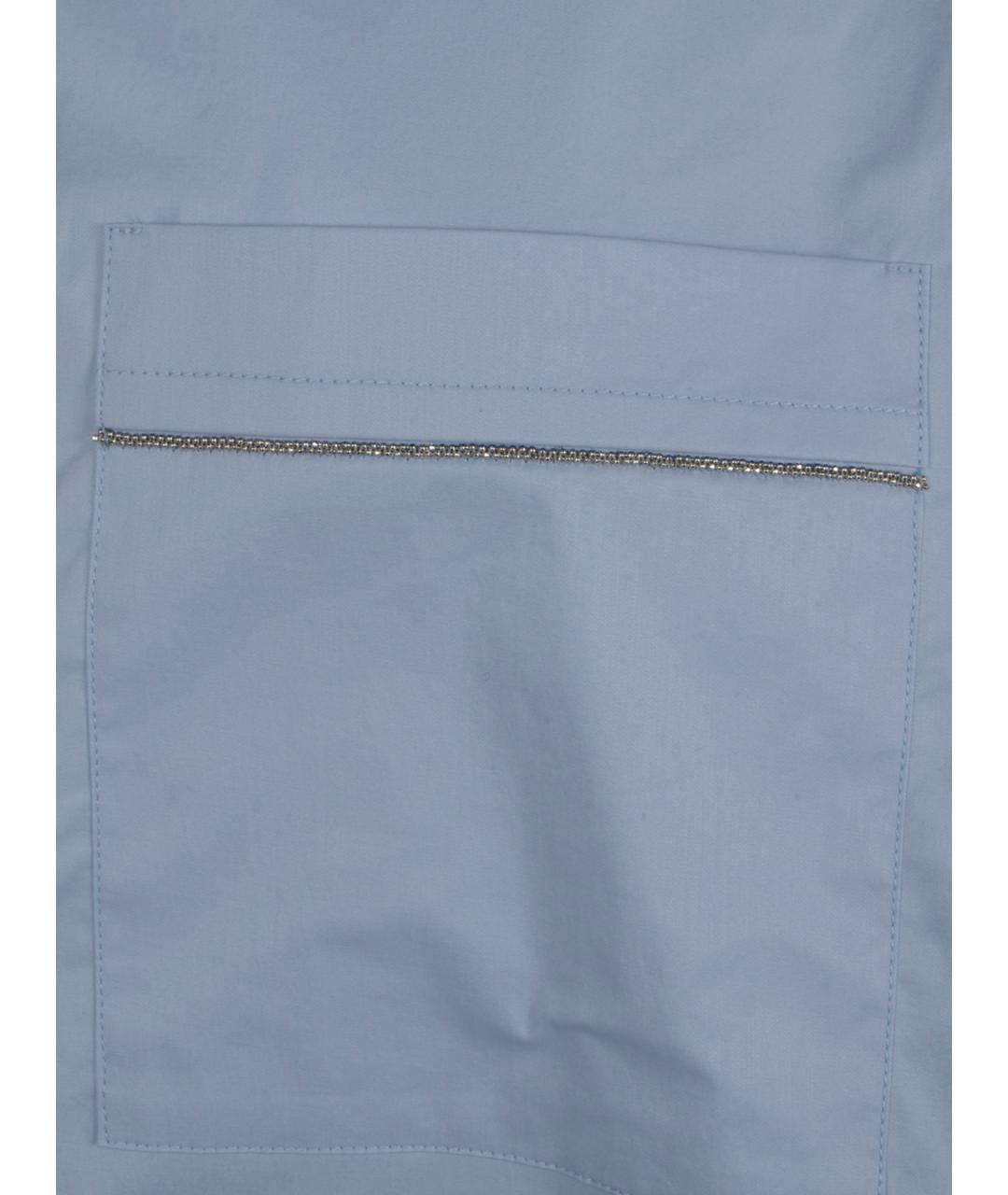 PESERICO Синяя рубашка, фото 3