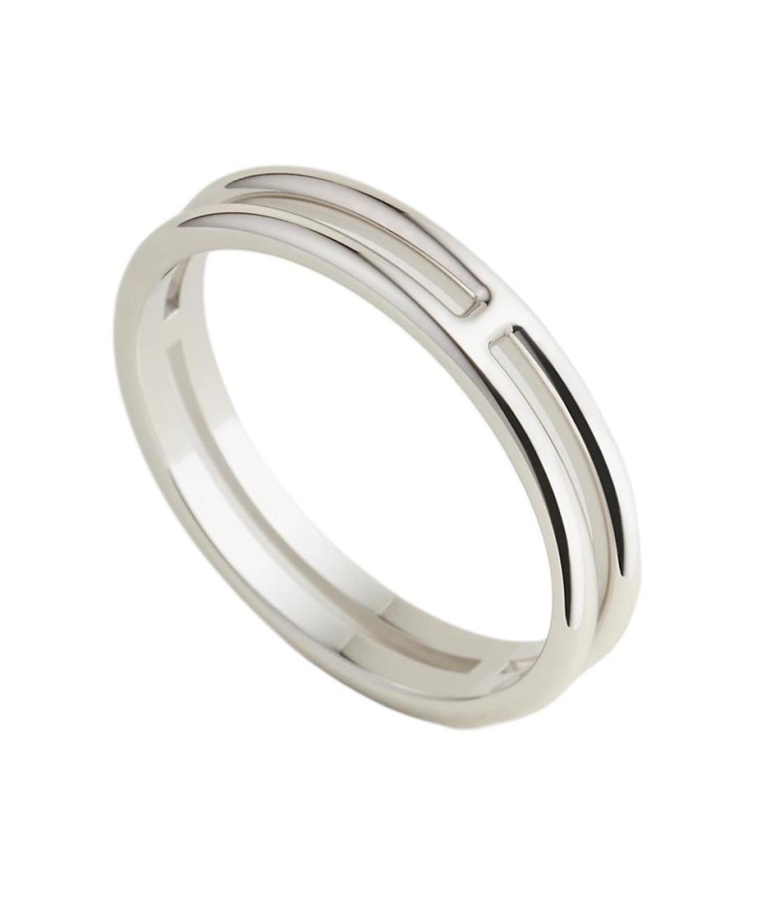 HERMES Серебряное кольцо из белого золота, фото 1