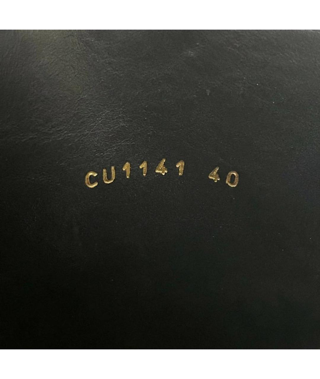 DOLCE&GABBANA Черные замшевые сапоги, фото 3