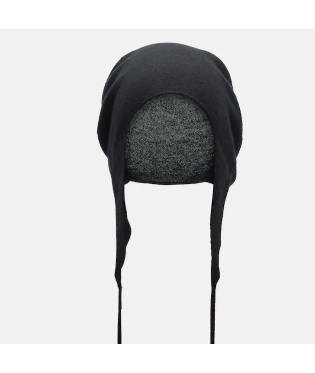 THE ROW Черная кашемировая шапка, фото 4