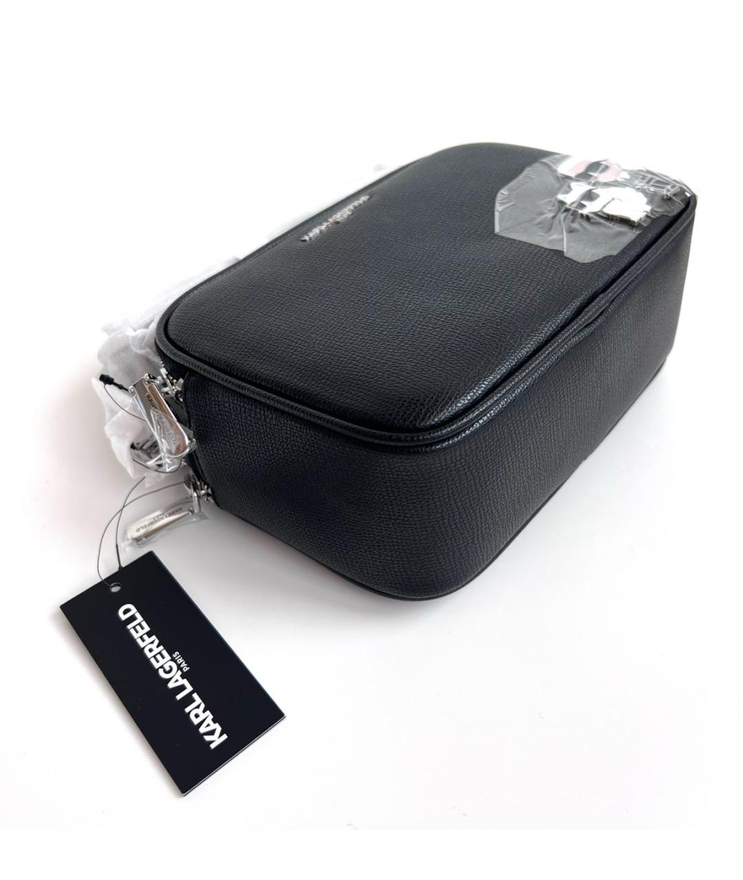 KARL LAGERFELD Черная сумка через плечо, фото 7