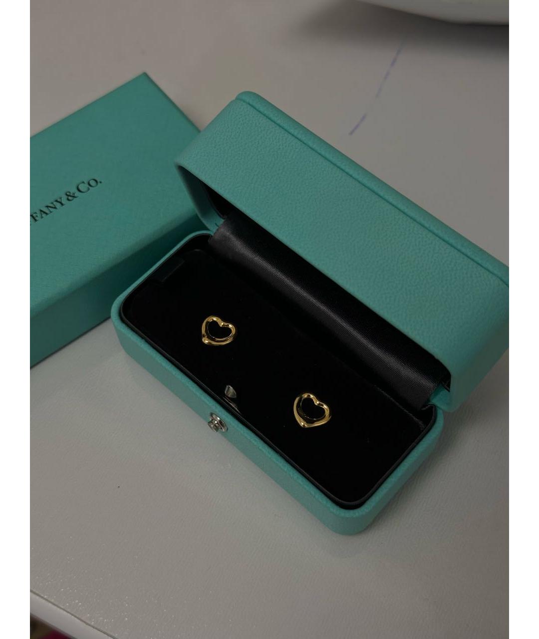 TIFFANY&CO Золотые серьги из желтого золота, фото 4