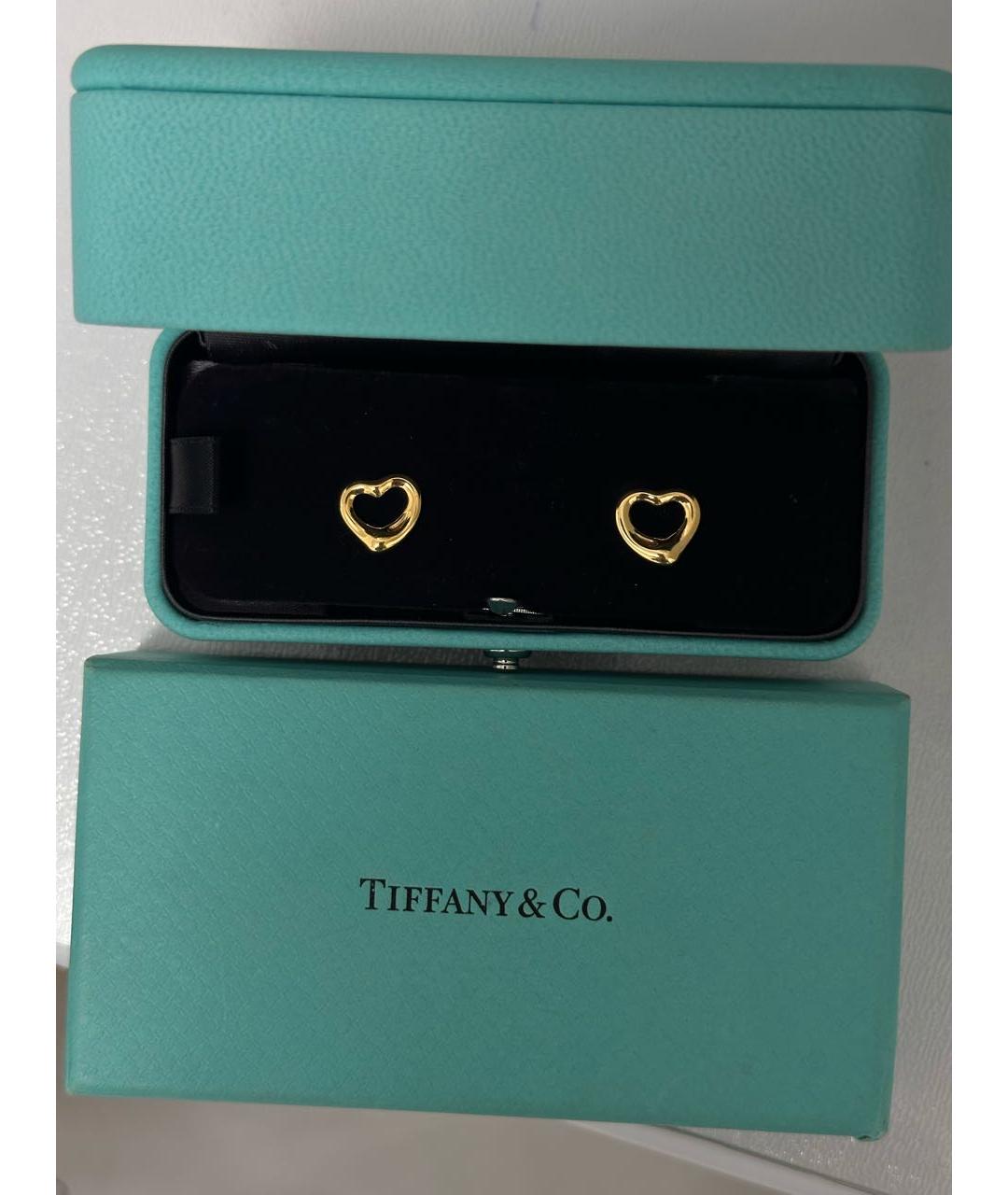 TIFFANY&CO Золотые серьги из желтого золота, фото 3
