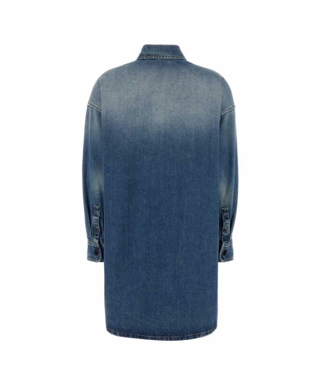 PRADA Темно-синяя деним куртка, фото 3