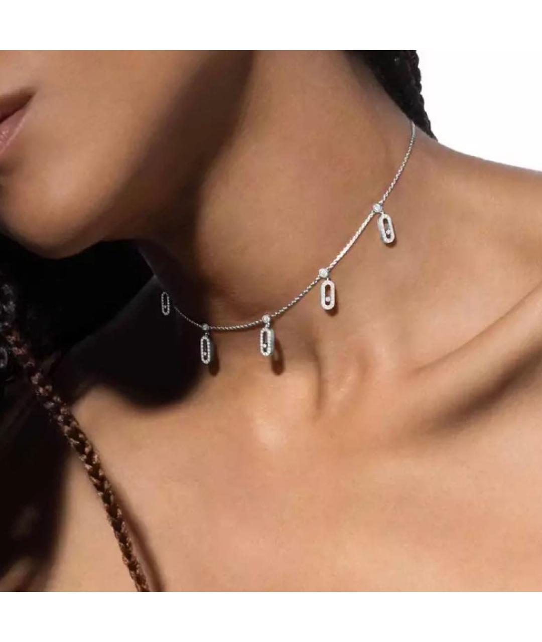 MESSIKA Серебряное колье из белого золота, фото 2