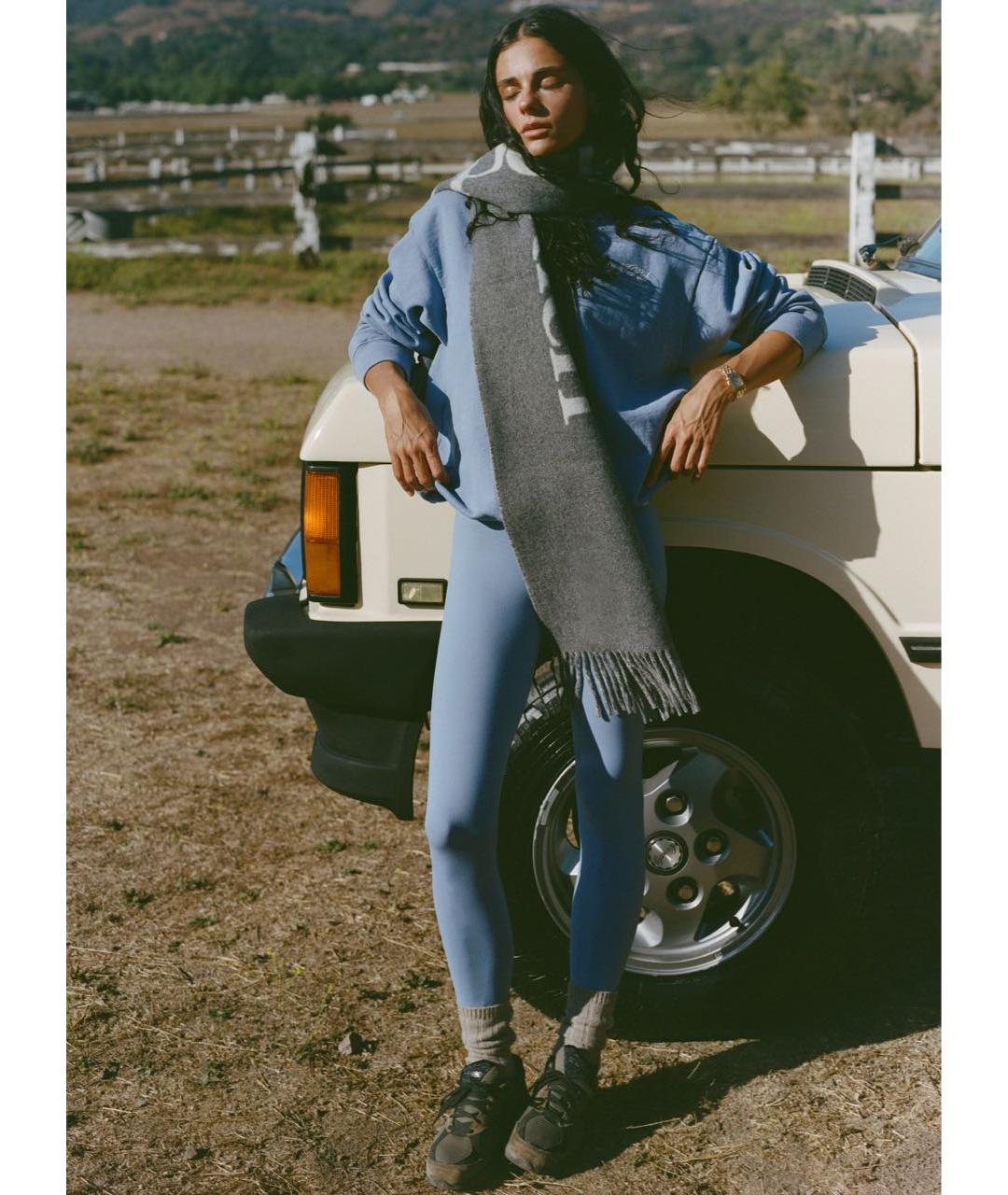 SPORTY AND RICH Фиолетовый спортивные костюмы, фото 3