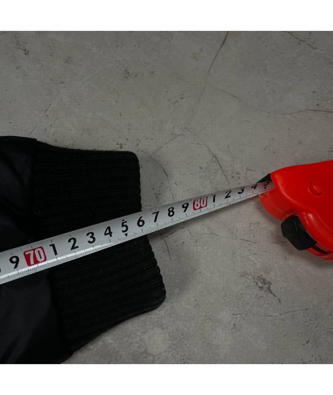 DOLCE&GABBANA Черный полиамидовый пуховик, фото 7