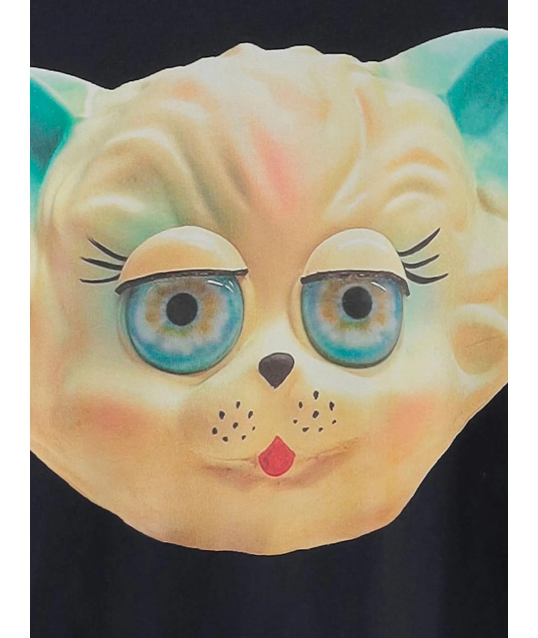 VALENTINO Мульти хлопковая футболка, фото 3