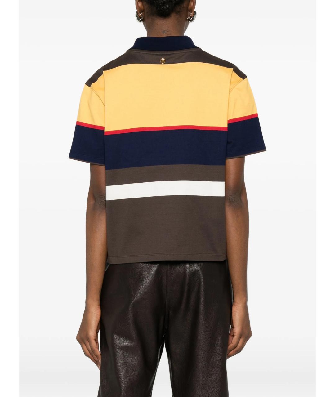 VERSACE Мульти хлопковая футболка, фото 4