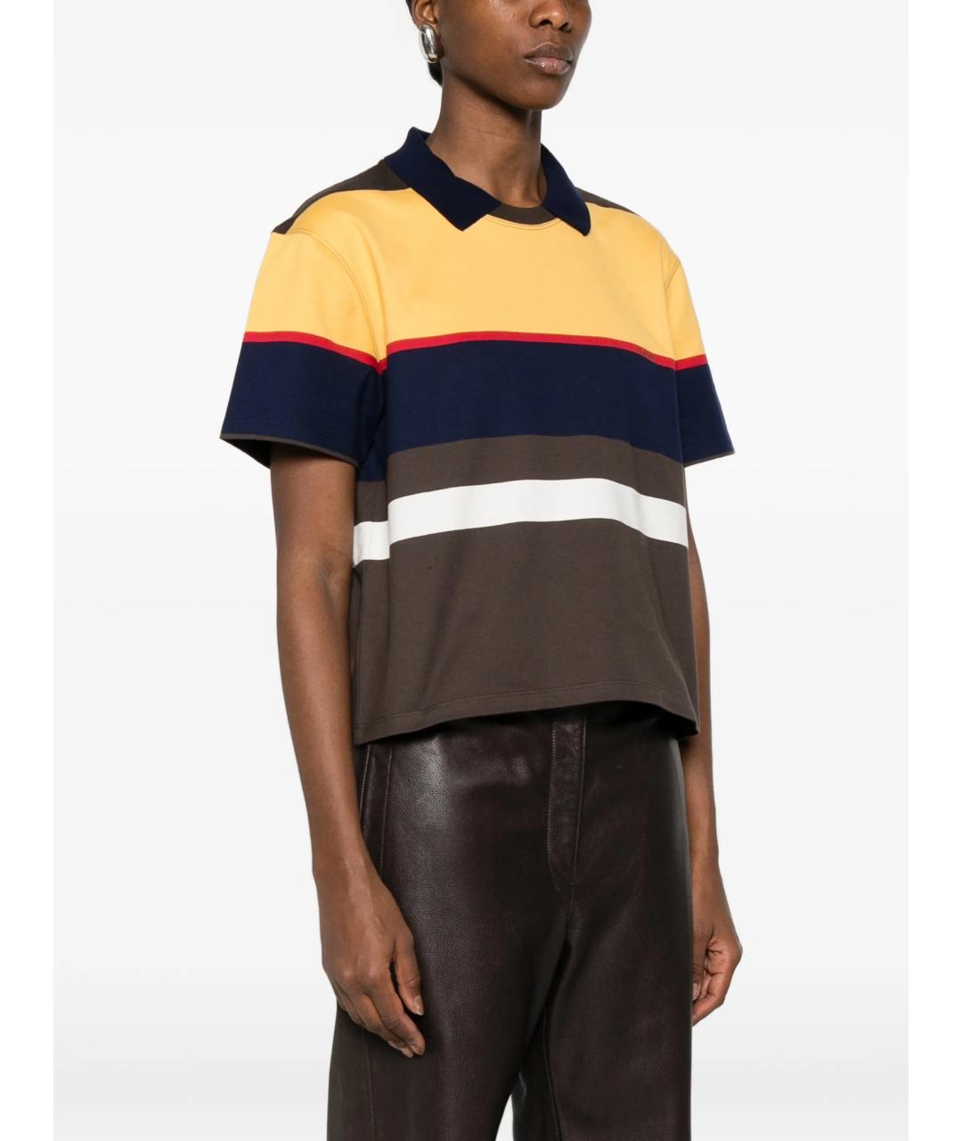 VERSACE Мульти хлопковая футболка, фото 3