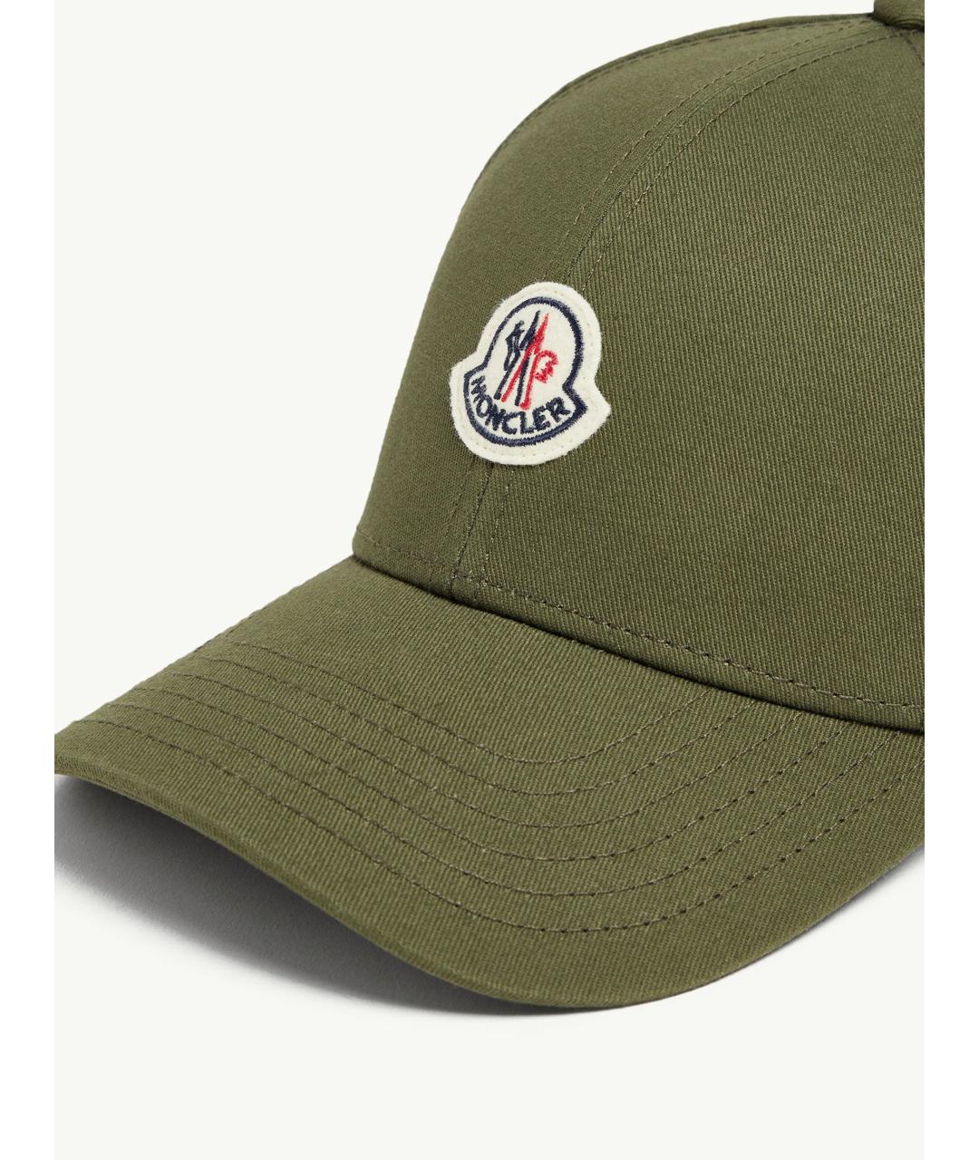 MONCLER Зеленая кепка/бейсболка, фото 6
