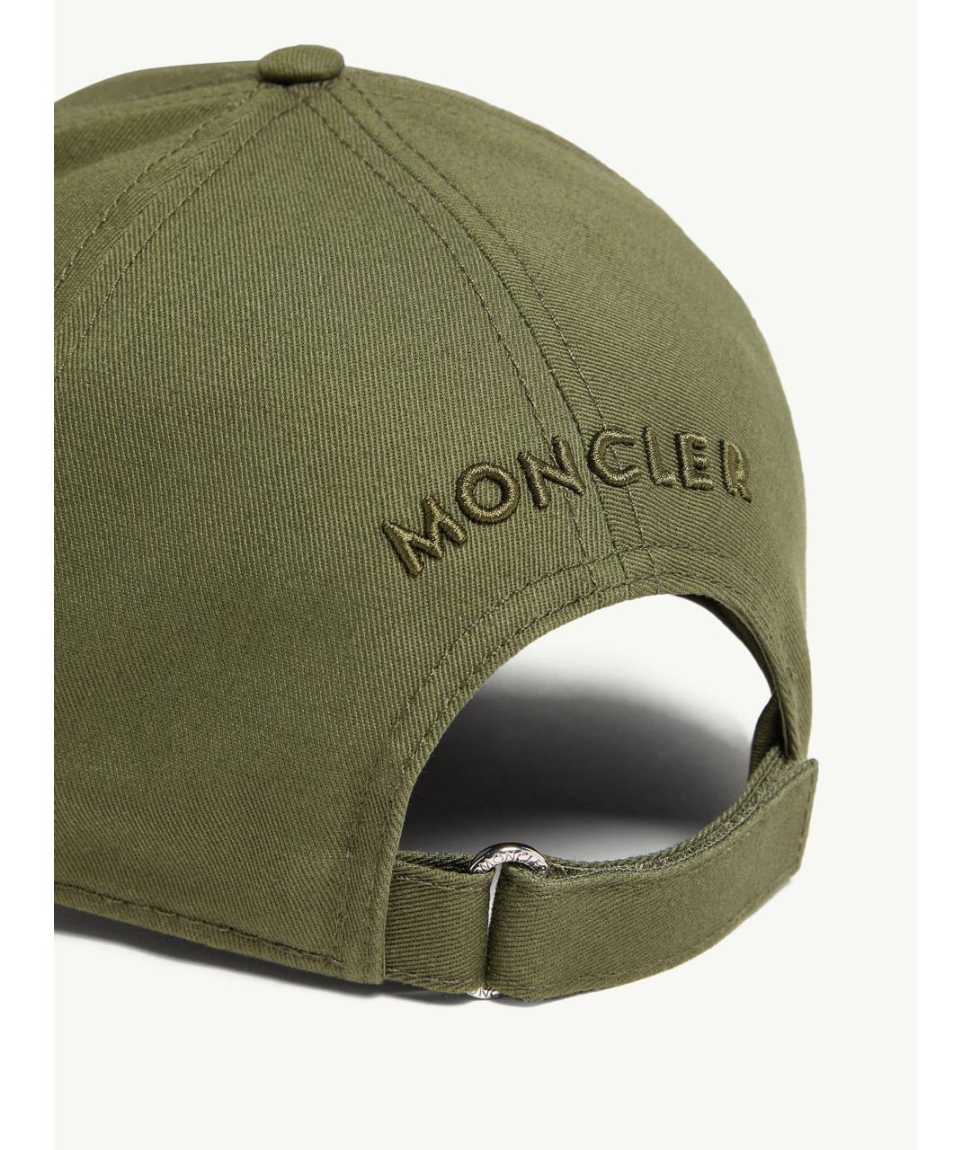 MONCLER Зеленая кепка/бейсболка, фото 5