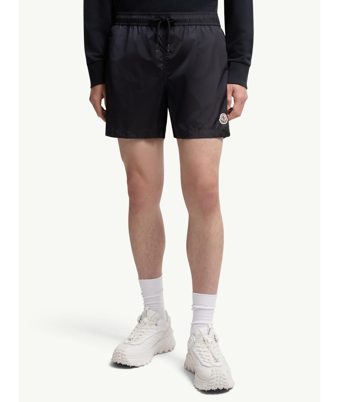 MONCLER Синие полиамидовые плавки, фото 4