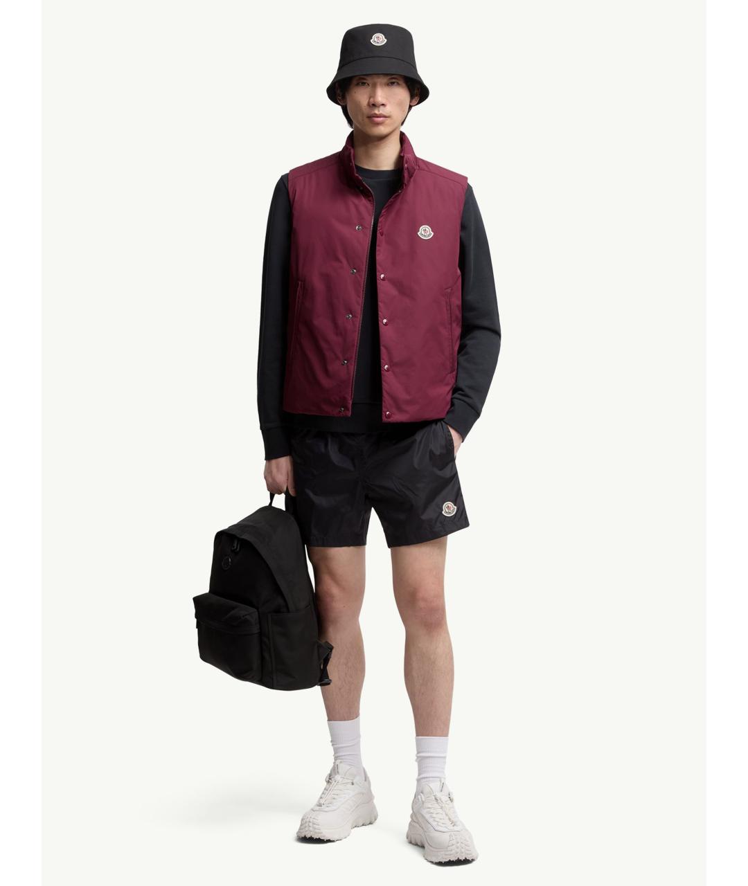 MONCLER Синие полиамидовые плавки, фото 2