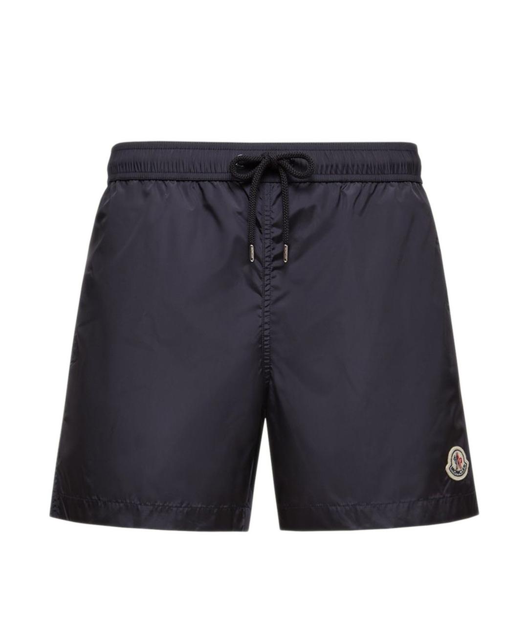 MONCLER Синие полиамидовые плавки, фото 1