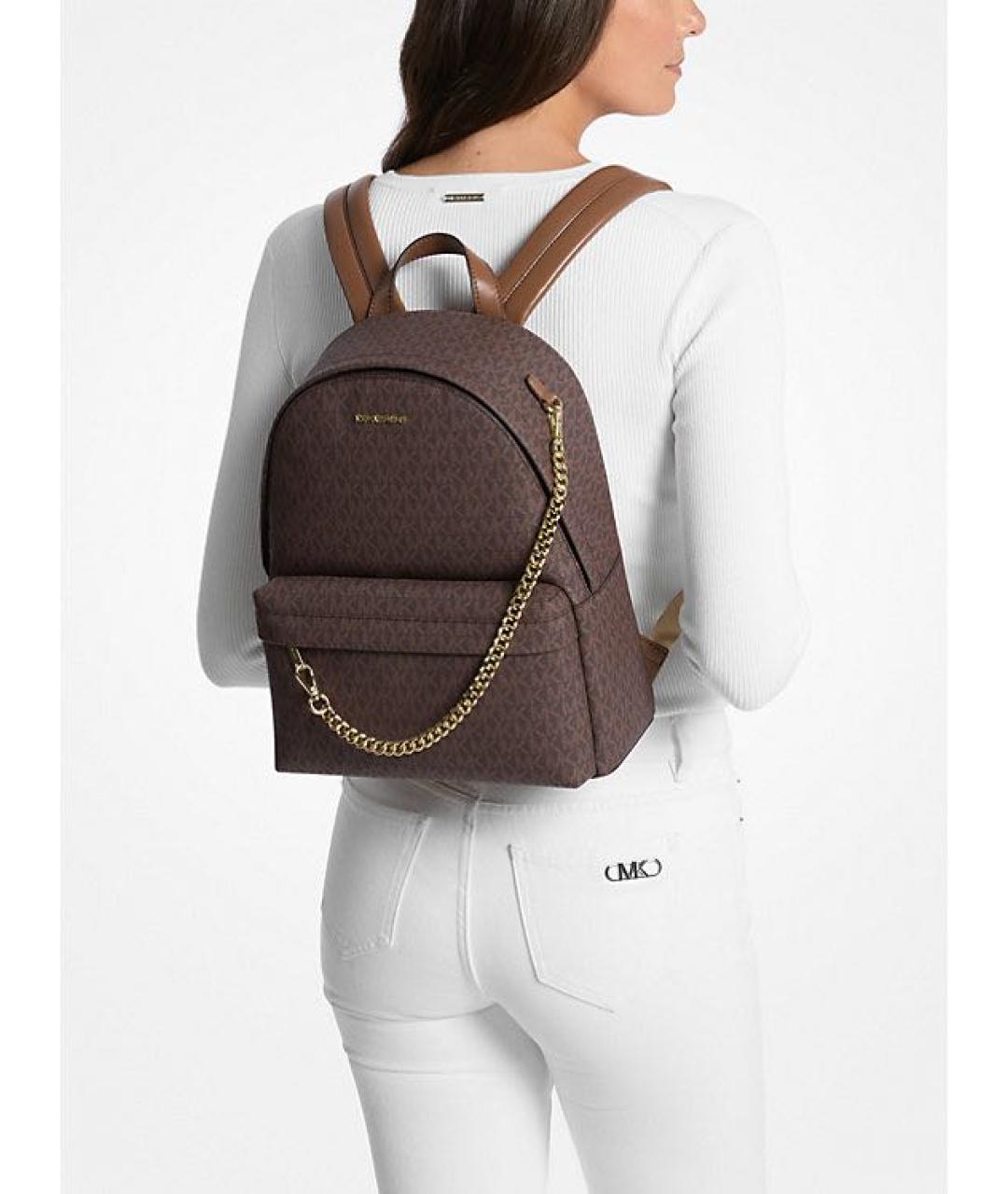 MICHAEL KORS Коричневый рюкзак, фото 8