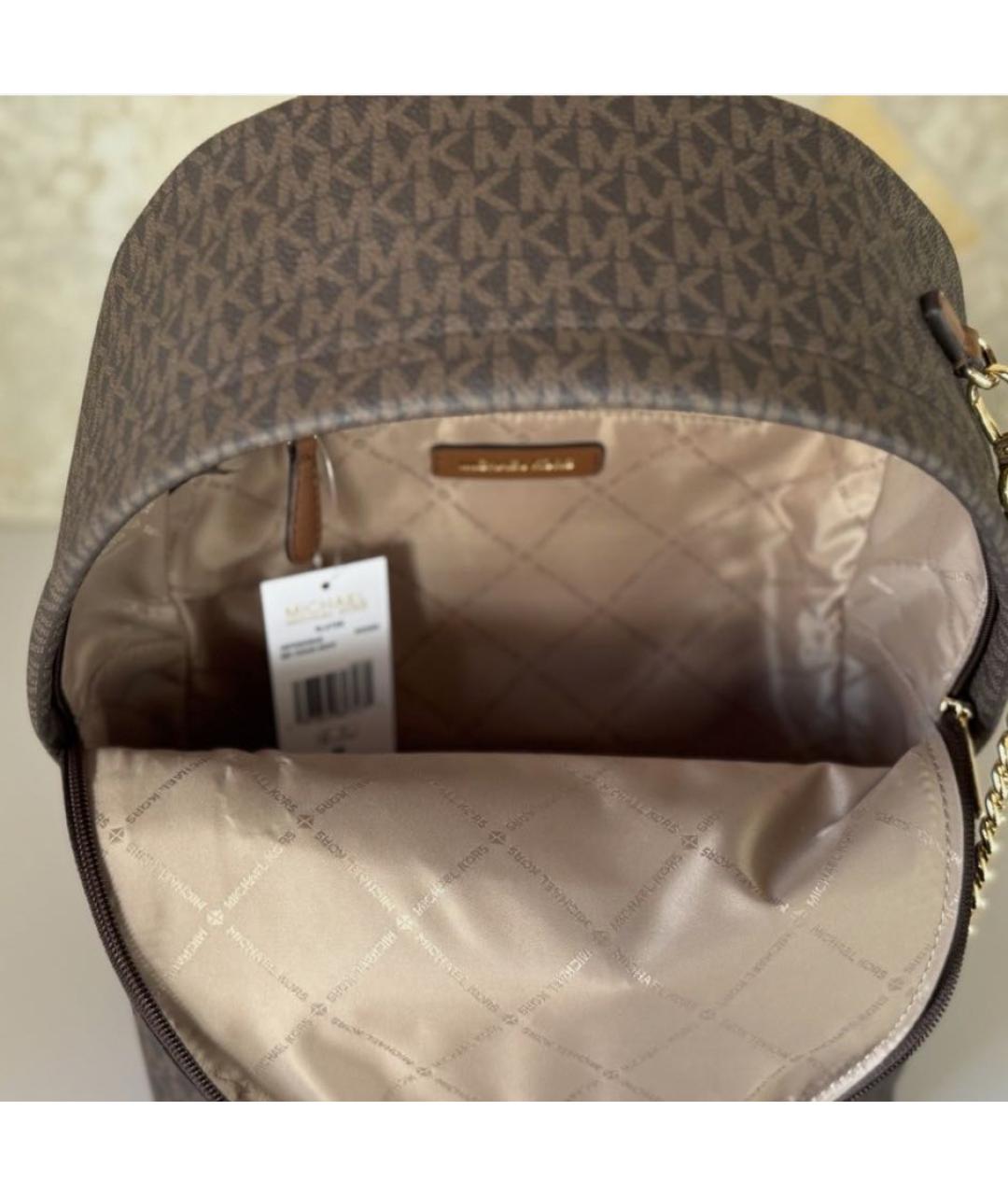 MICHAEL KORS Коричневый рюкзак, фото 4