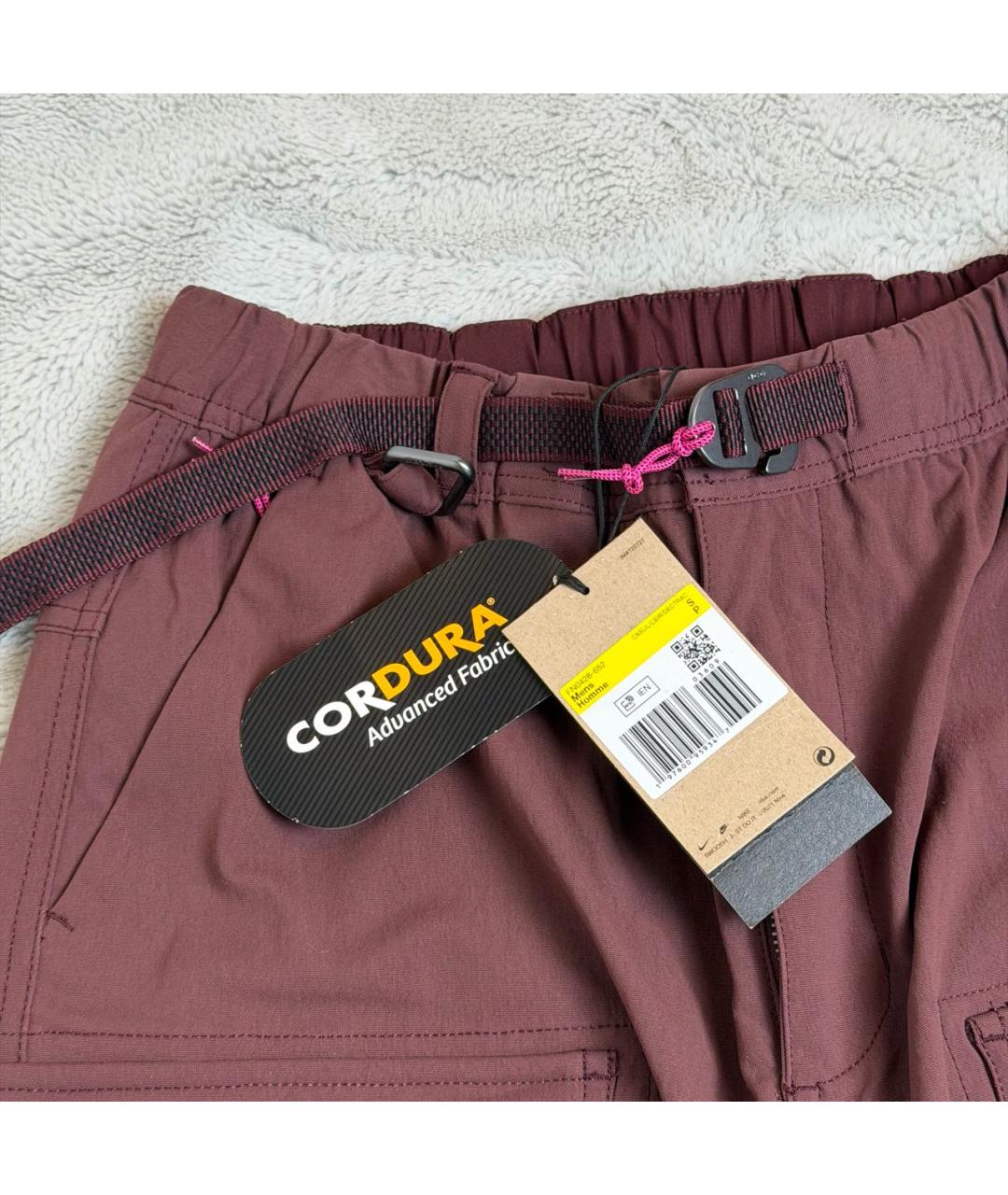 NIKE ACG Бордовые синтетические повседневные брюки, фото 4