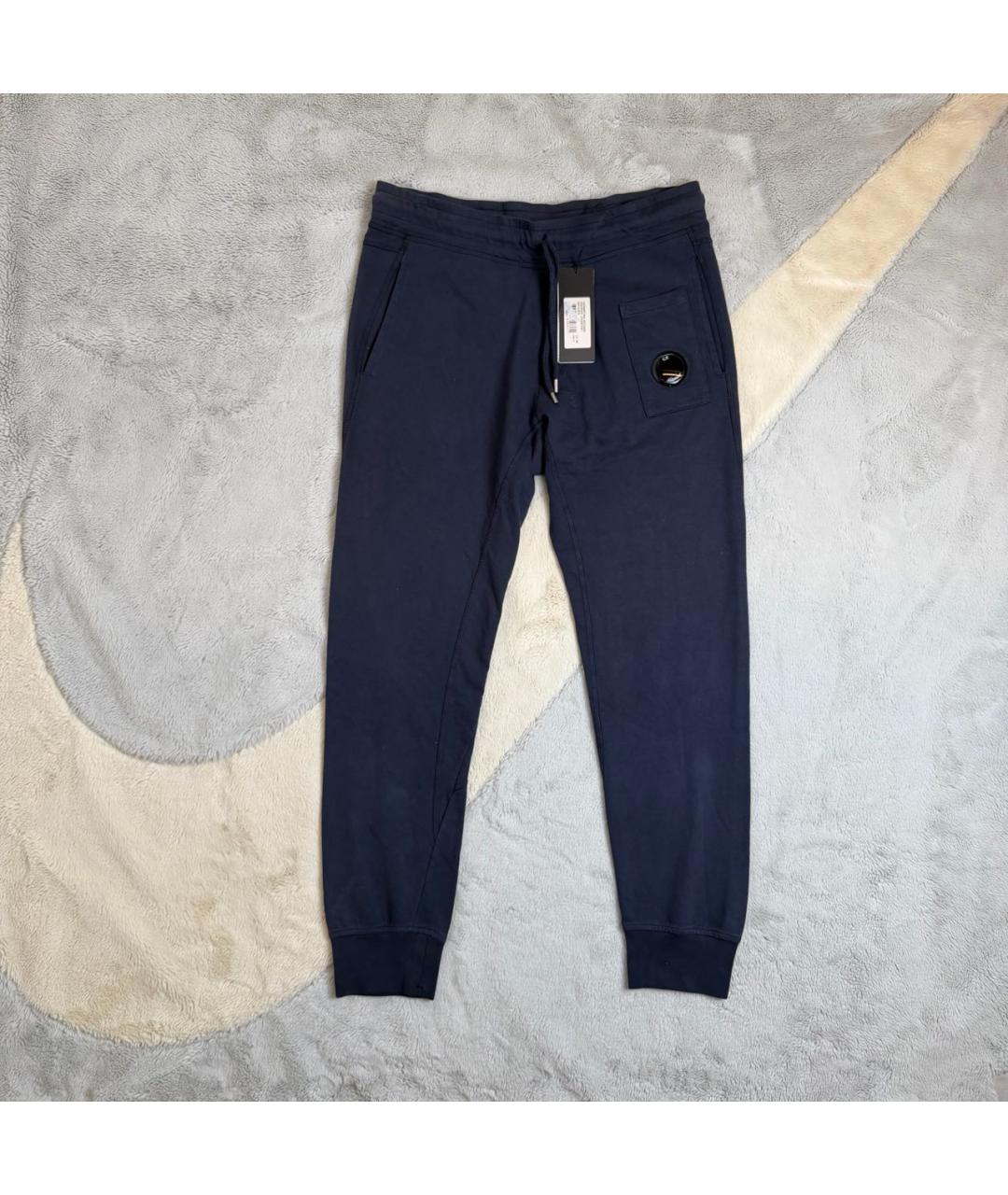 CP COMPANY Темно-синие хлопковые повседневные брюки, фото 8