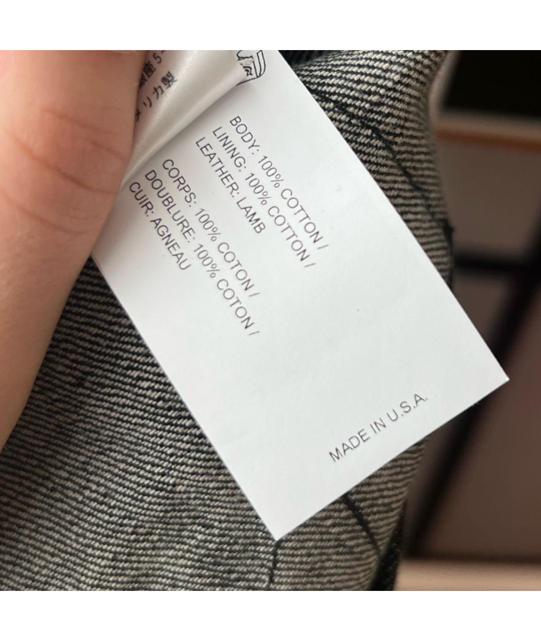 CHROME HEARTS Черные хлопковые джинсы, фото 6