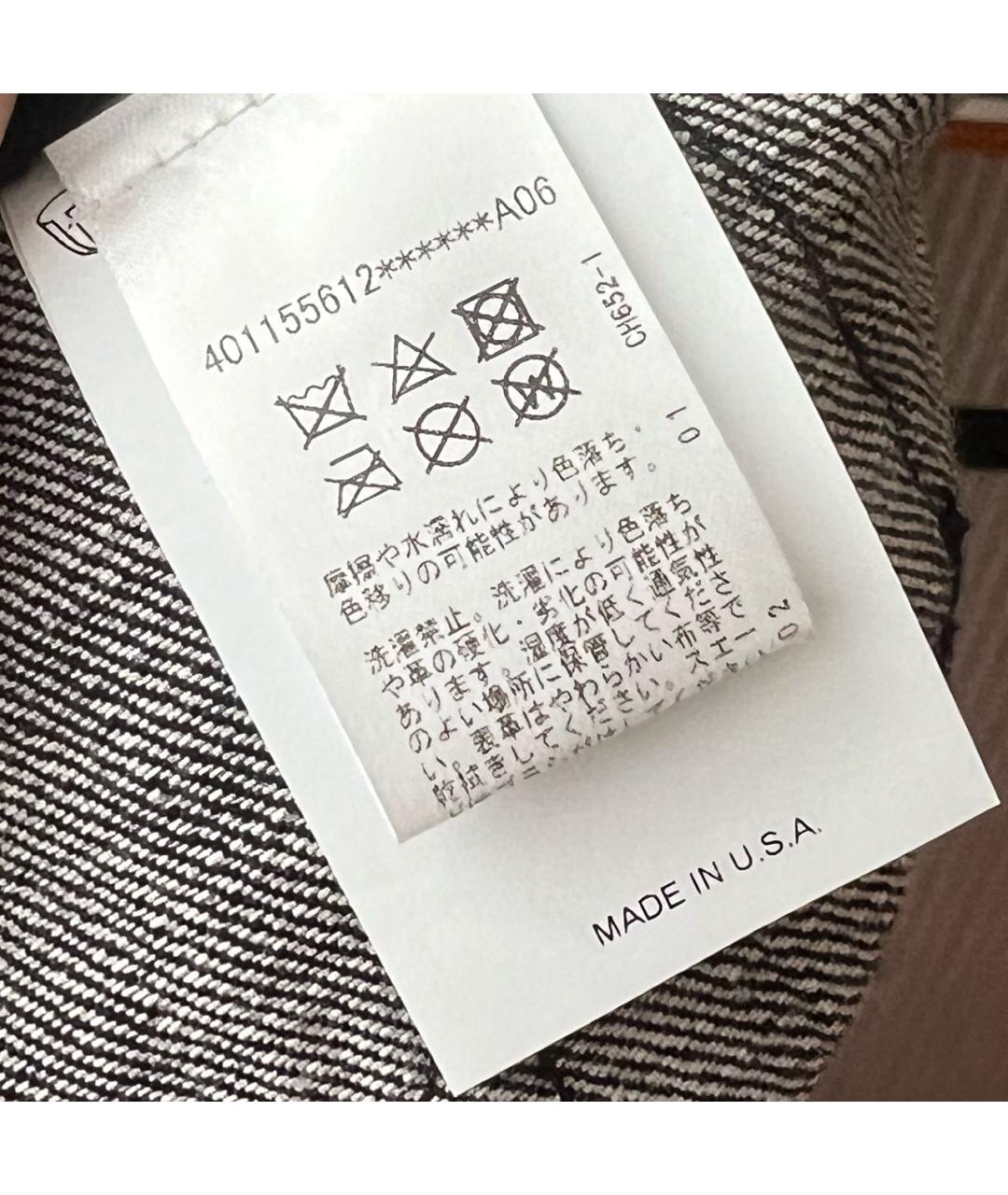 CHROME HEARTS Черные хлопковые джинсы, фото 5