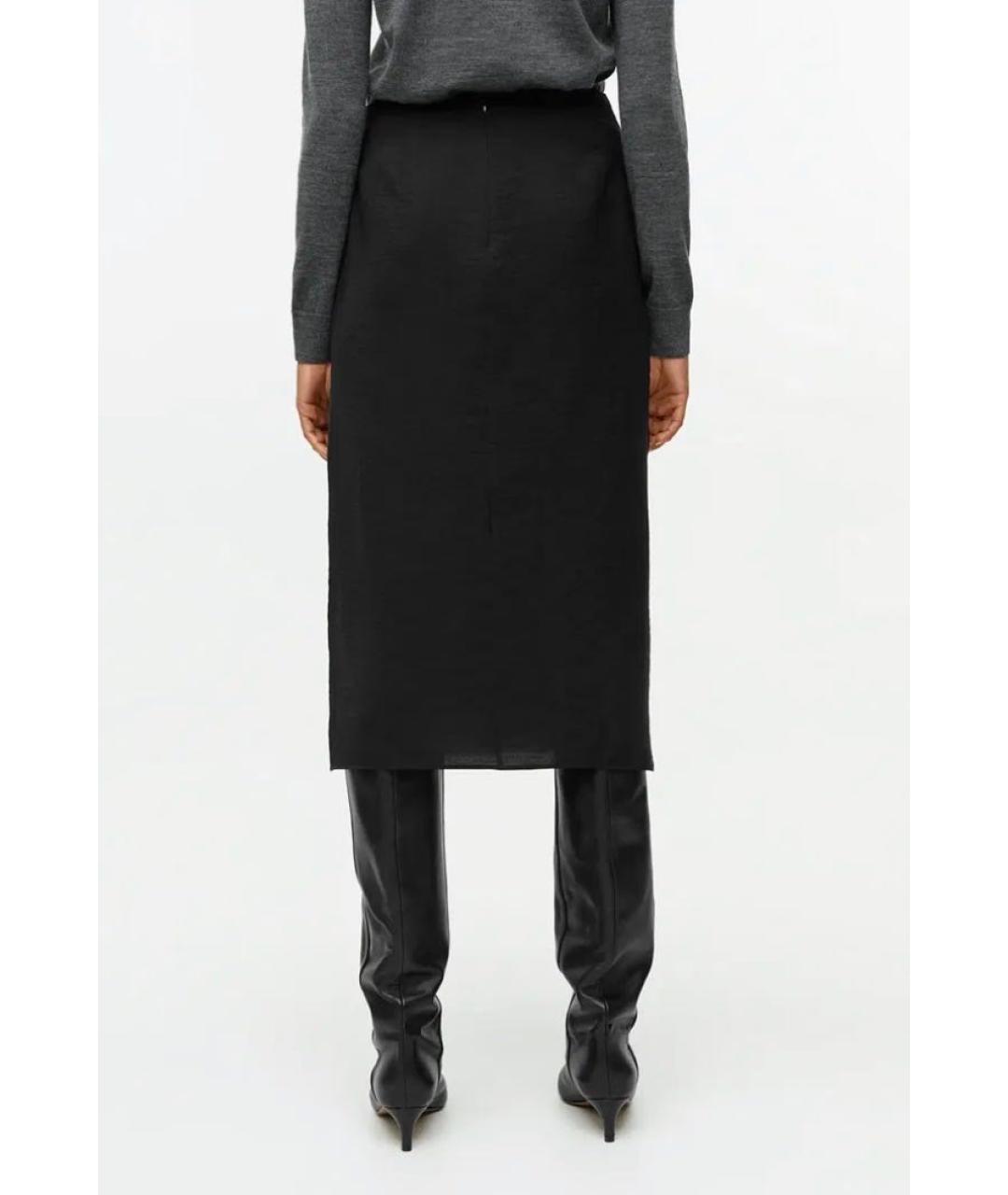 ARKET Черная юбка миди, фото 3