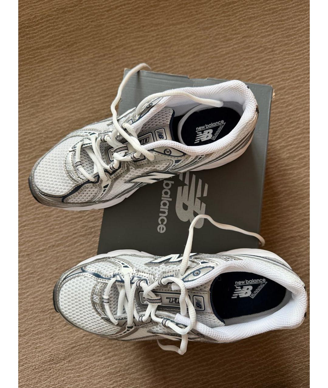 NEW BALANCE Белые синтетические кроссовки, фото 3