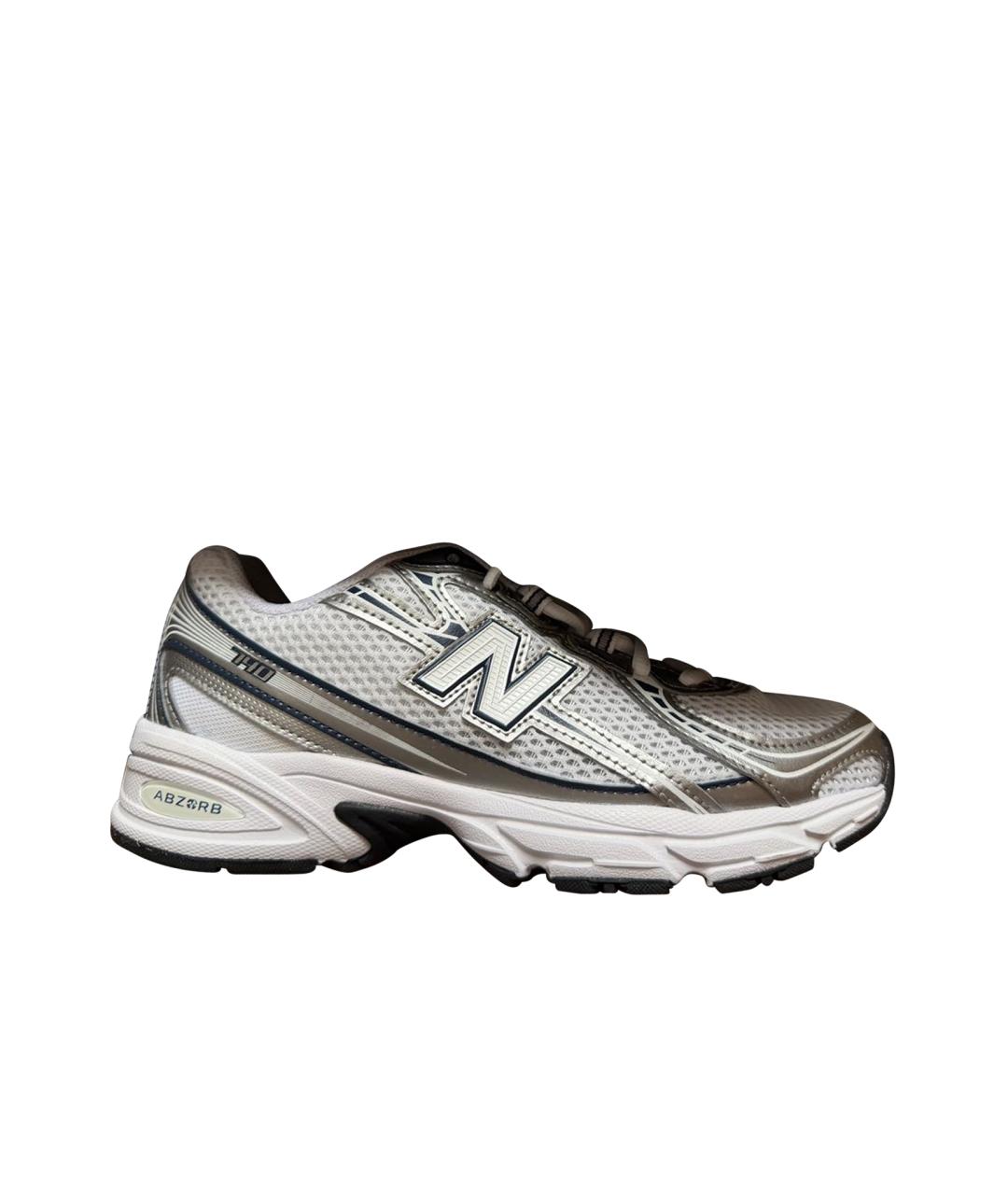 NEW BALANCE Белые синтетические кроссовки, фото 1