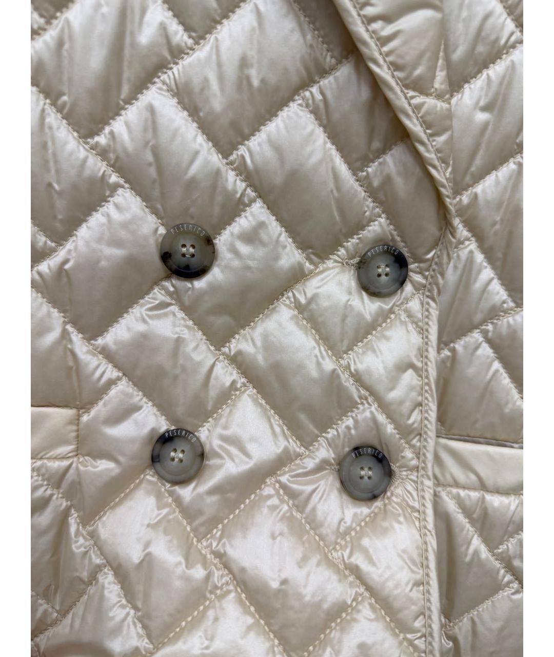 PESERICO Бежевая полиамидовая куртка, фото 5