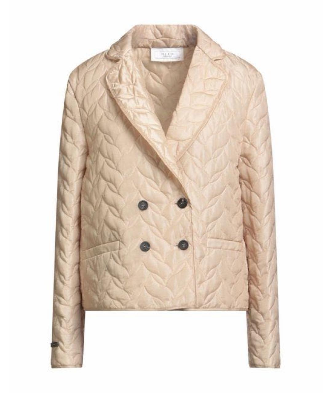 PESERICO Бежевая полиамидовая куртка, фото 1
