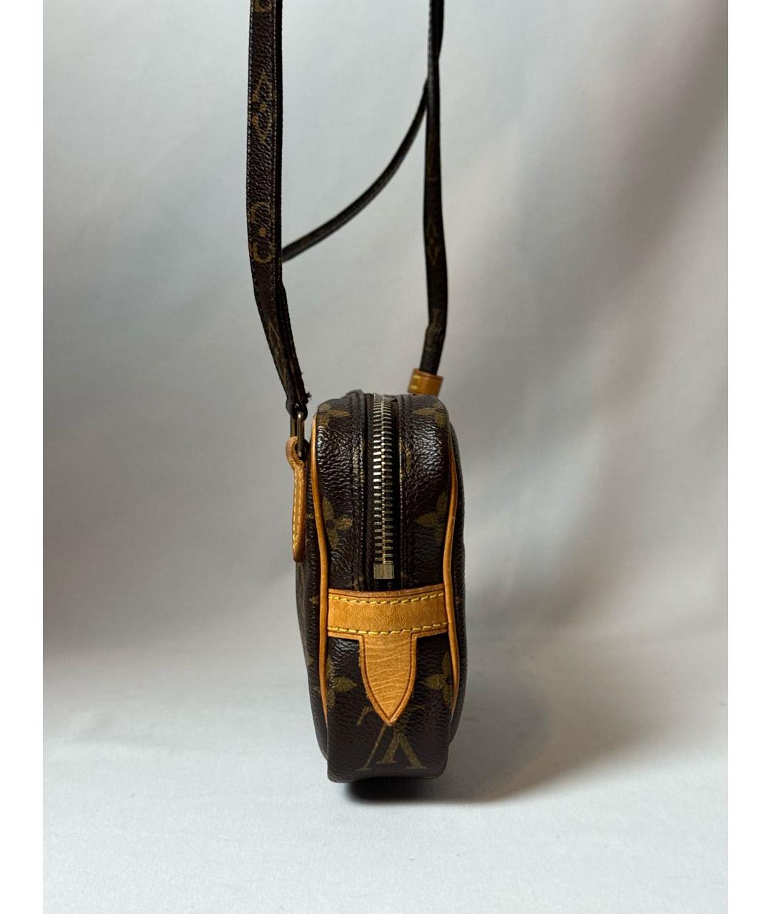 LOUIS VUITTON Коричневая сумка на плечо, фото 4