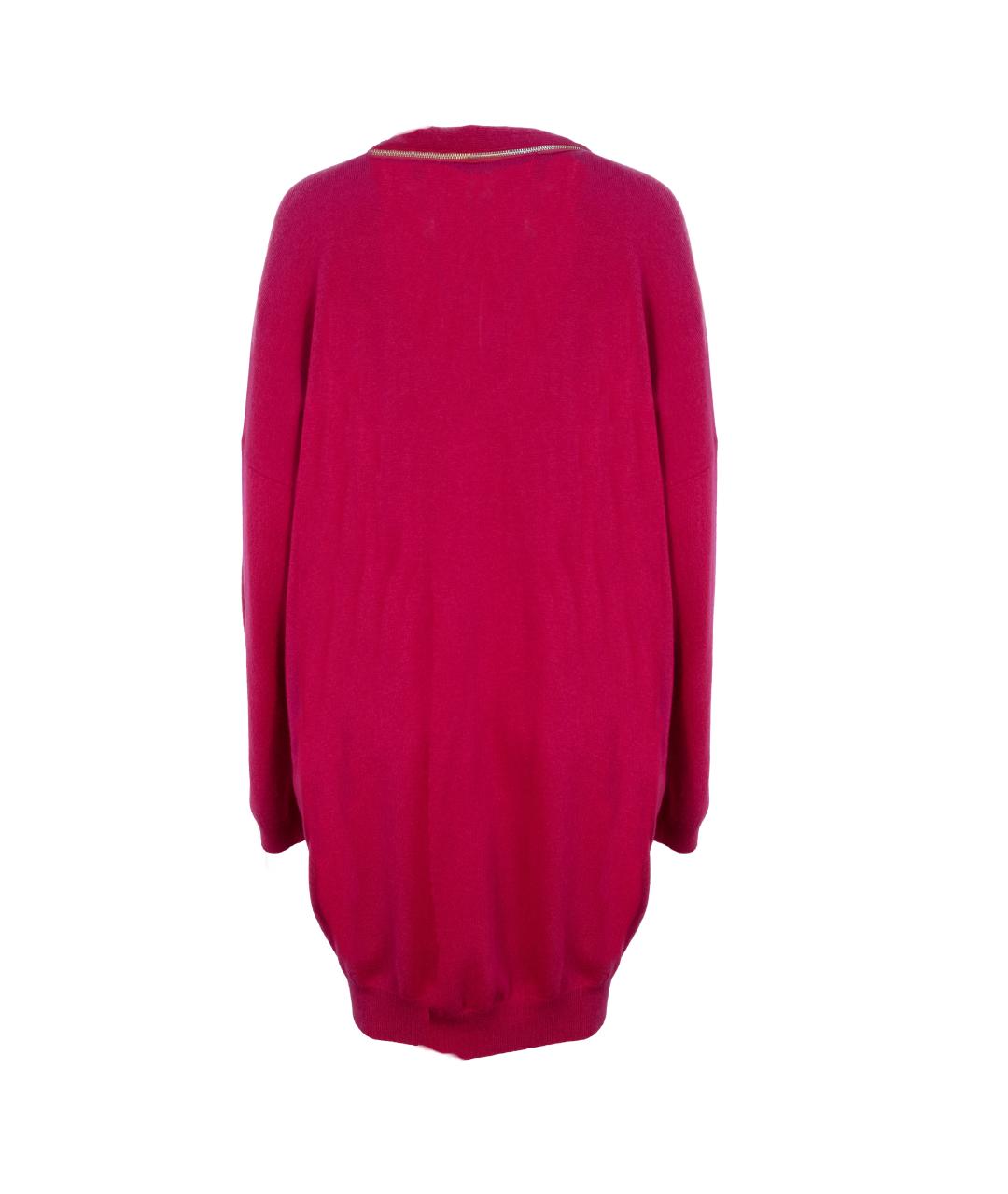 TWIN-SET Розовый шерстяной кардиган, фото 2