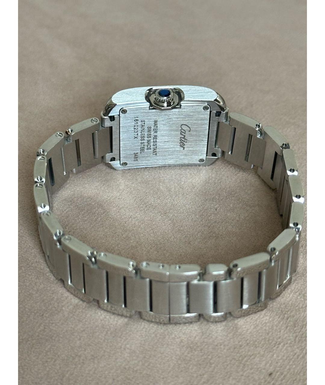 CARTIER Серебряные часы, фото 3