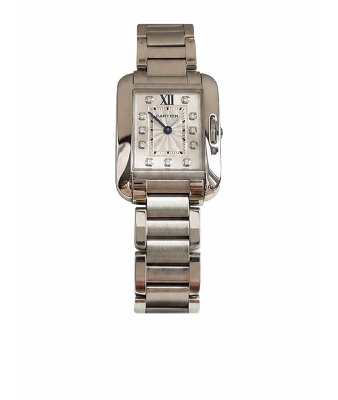 CARTIER Серебряные часы, фото 1
