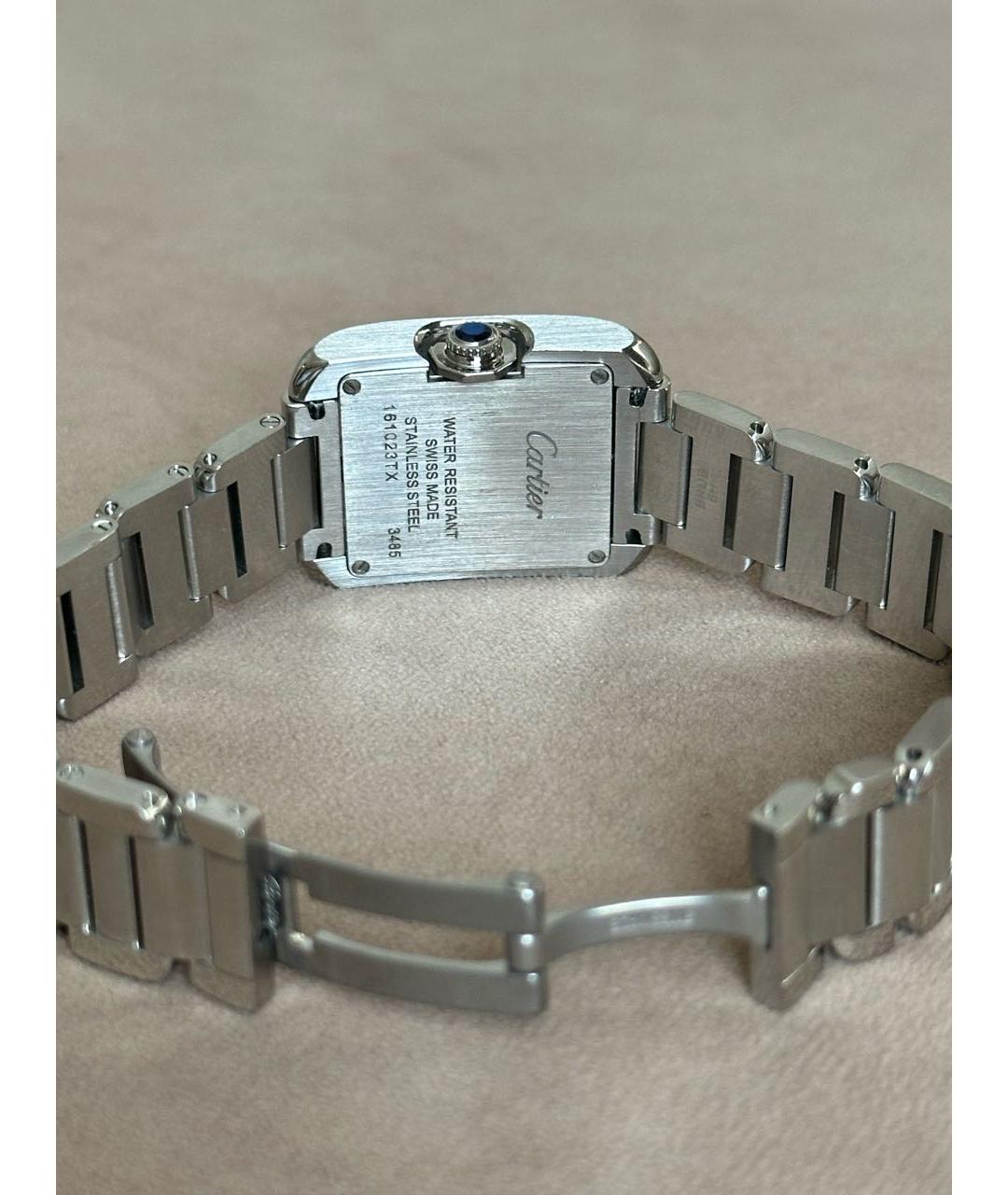 CARTIER Серебряные часы, фото 2