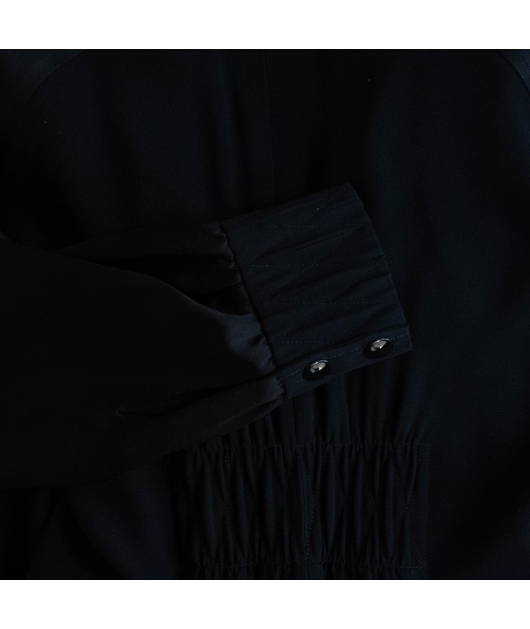 KENZO Черное ацетатное повседневное платье, фото 5