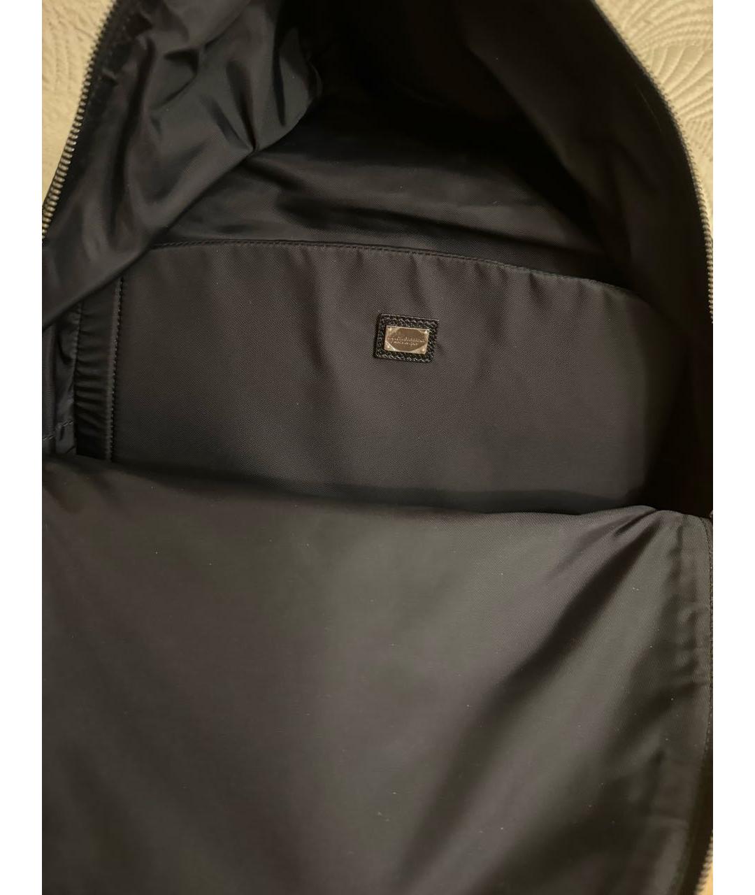 DOLCE&GABBANA Серый тканевый рюкзак, фото 4