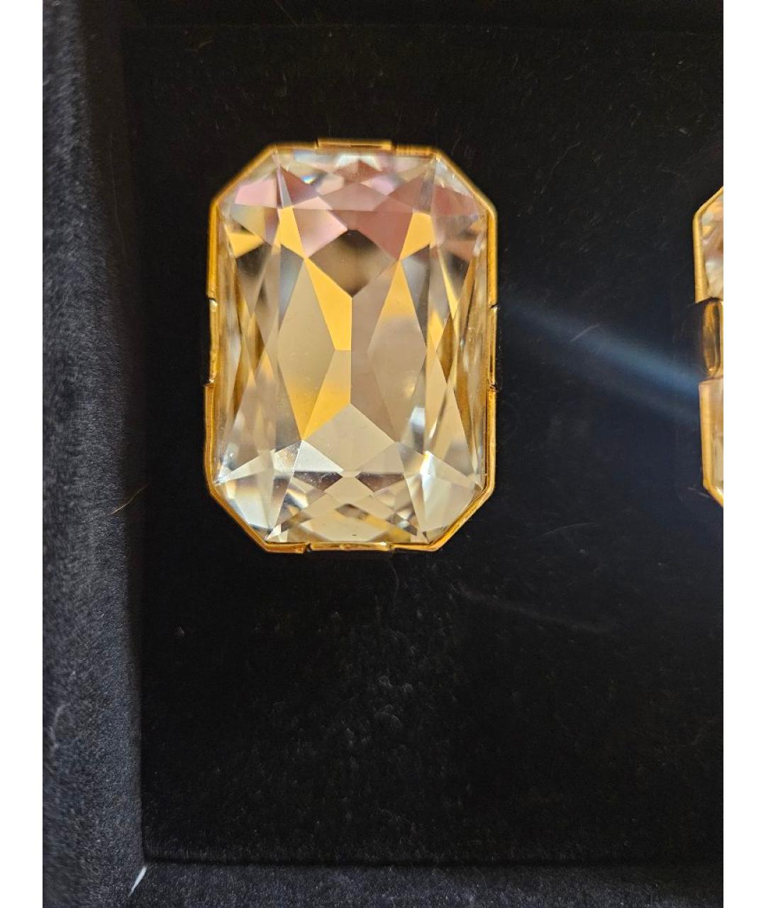 MOSCHINO Золотые металлические клипсы, фото 8