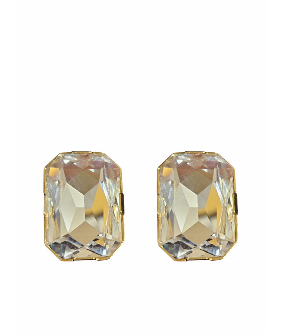 MOSCHINO Золотые металлические клипсы, фото 1