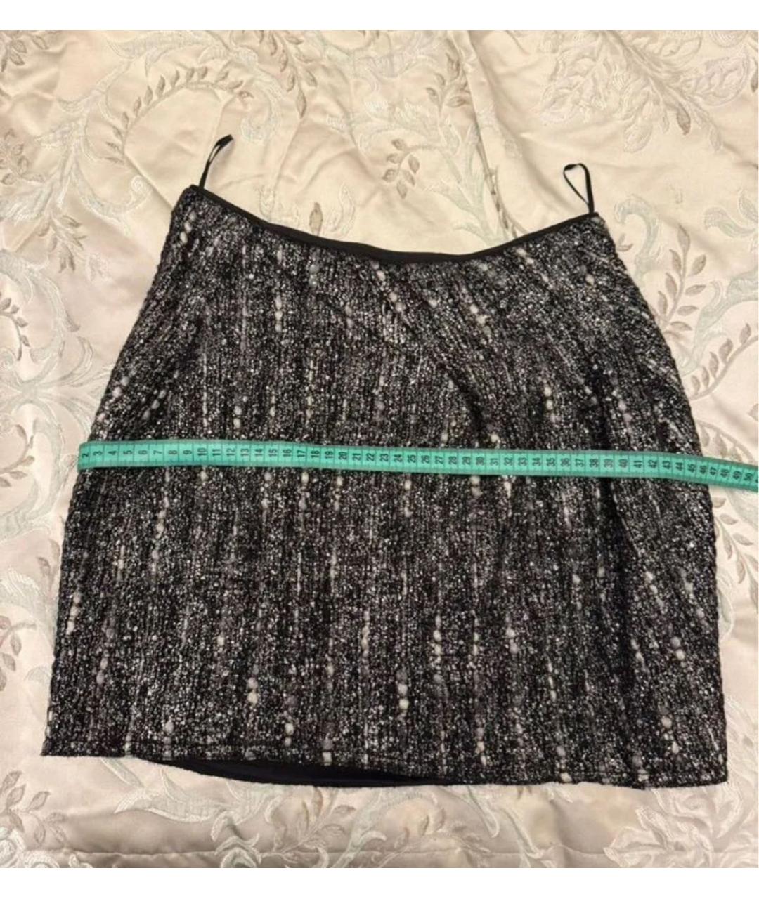 PRADA Серебрянный шерстяной костюм с юбками, фото 6