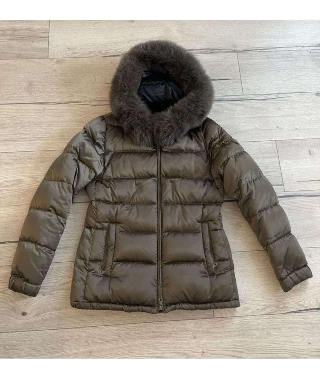 PRADA Коричневый пуховик, фото 9