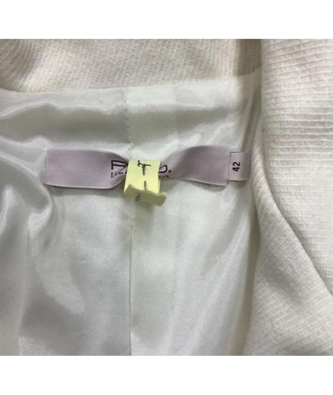 RED VALENTINO Бежевое шерстяное пальто, фото 3