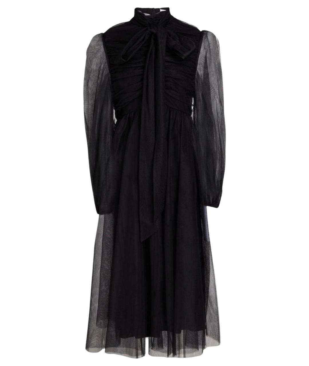 ZIMMERMANN Черное полиамидовое коктейльное платье, фото 1